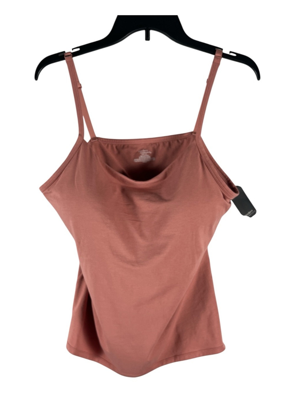 Modern by Soma Terracotta Cotton Shelf Bra Camisole Cami Tank Top XXL NWT